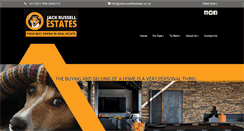 Desktop Screenshot of jackrussellestates.co.za